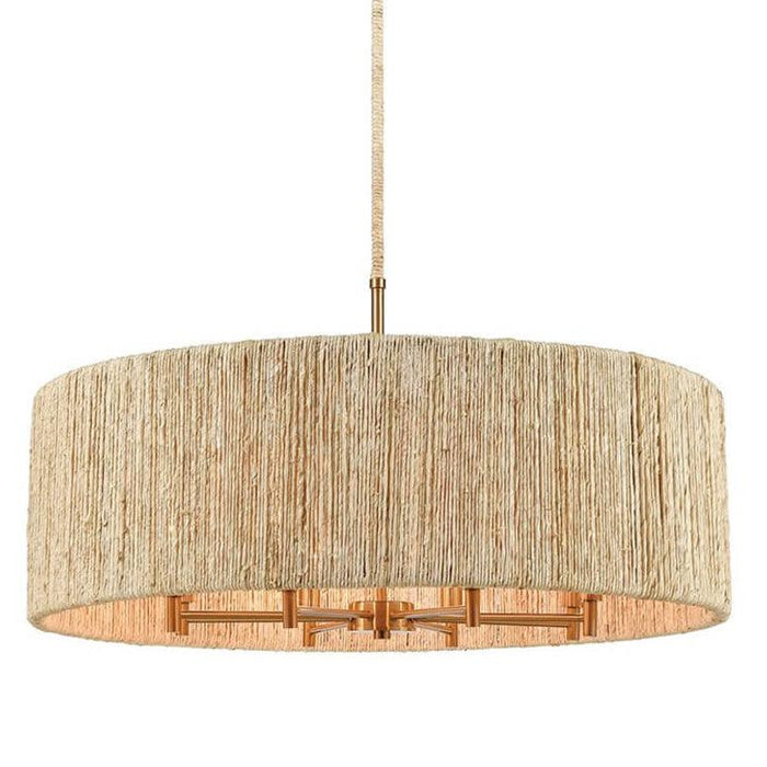 Abaca Cylinder Hanging Light