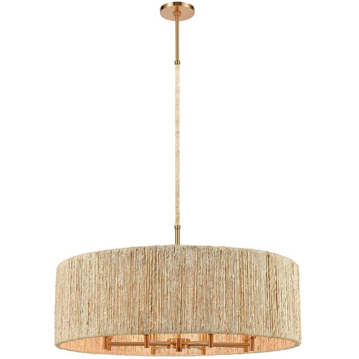 Abaca Cylinder Hanging Light