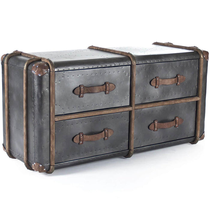 Riveted Iron Steam Chest