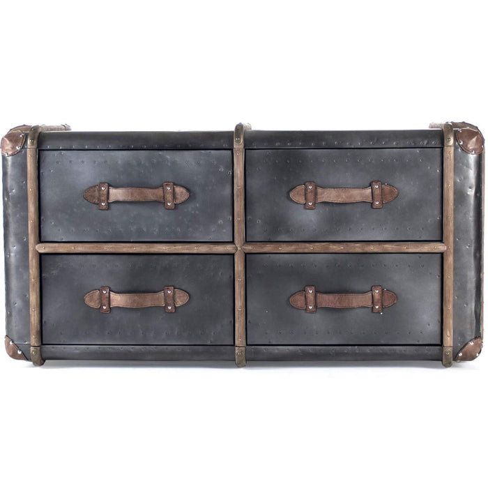 Riveted Iron Steam Chest