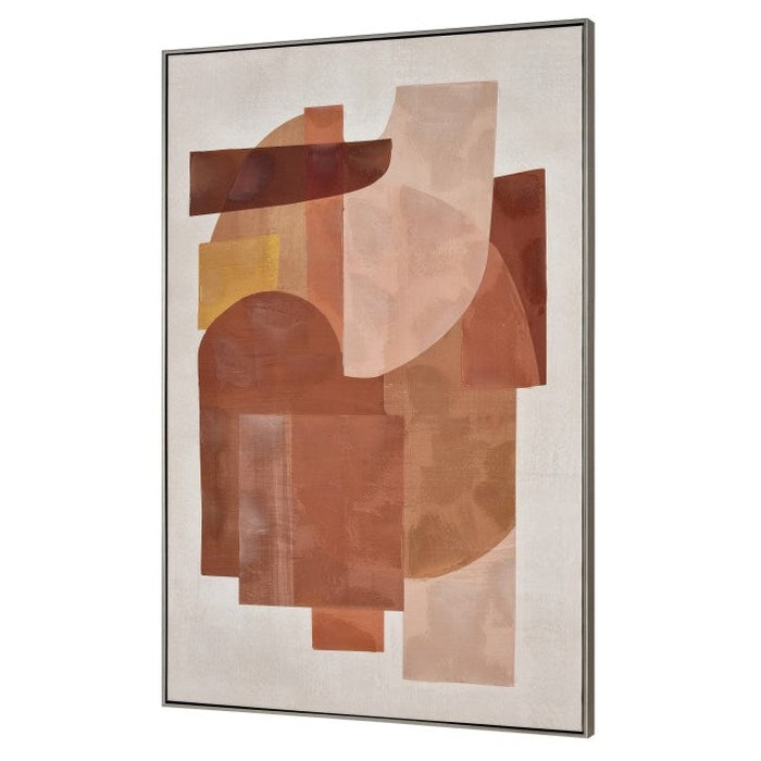 Midcentury Abstract Color Palette Wall Art