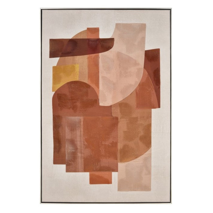 Midcentury Abstract Color Palette Wall Art