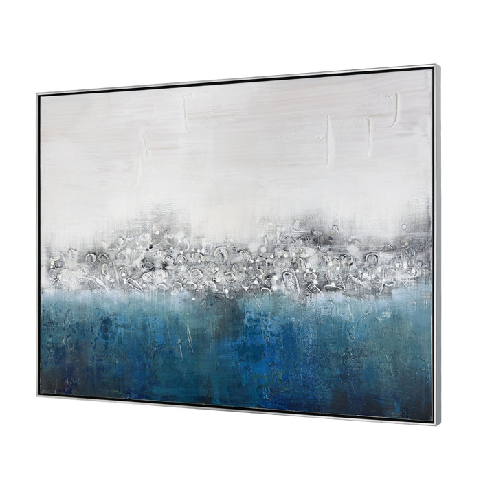 Abstract Coastal Wall Art