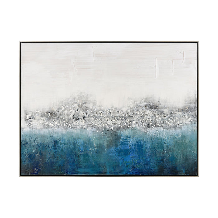 Abstract Coastal Wall Art