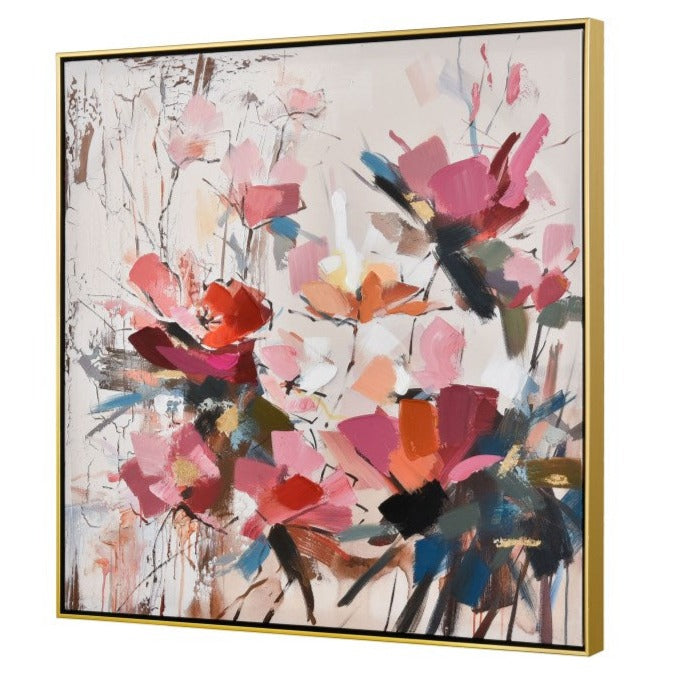 Vibrant Coral Tones Wall Art