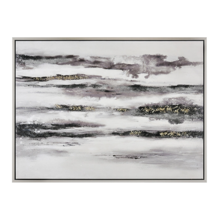 Abstract Swirling Clouds Wall Art