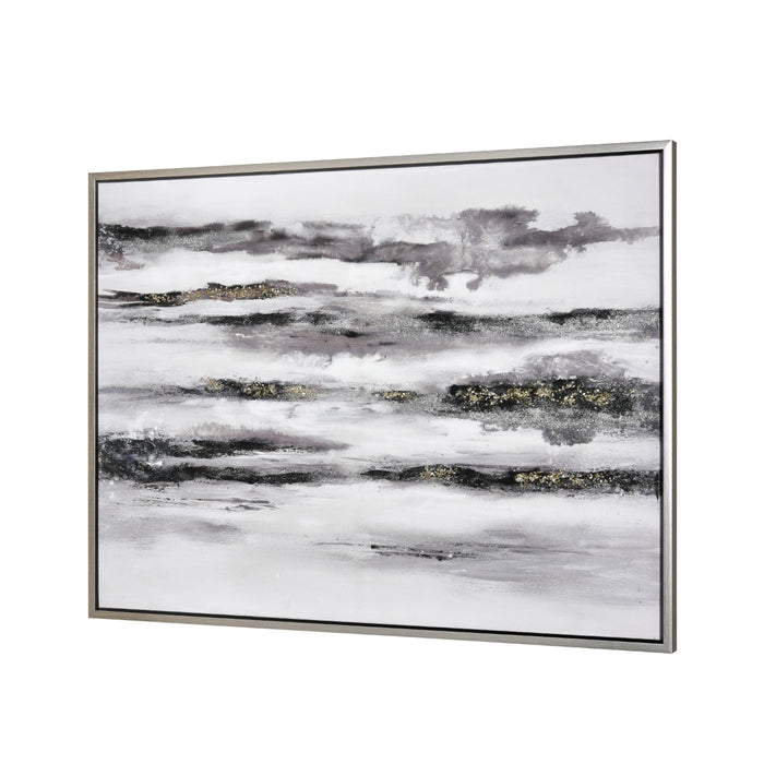 Abstract Swirling Clouds Wall Art