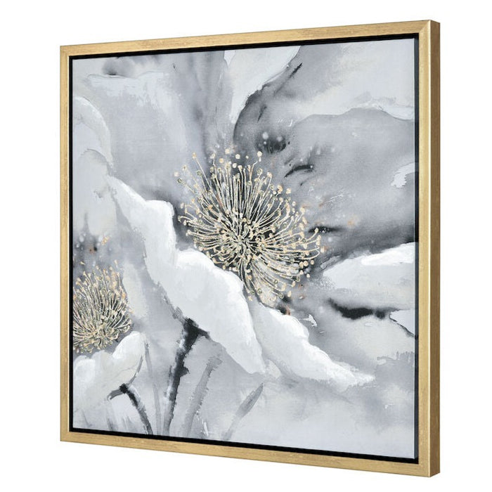 Poppy Flower Blooms Framed Wall Art