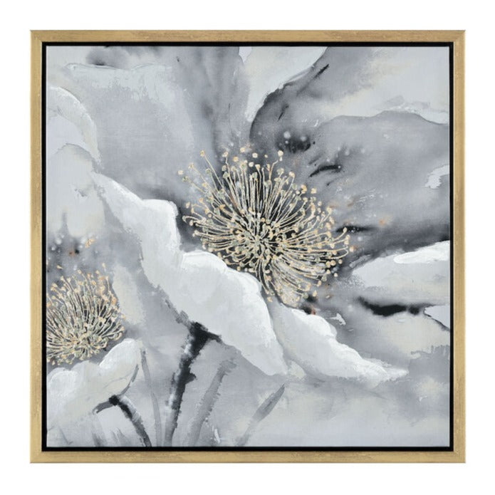 Poppy Flower Blooms Framed Wall Art