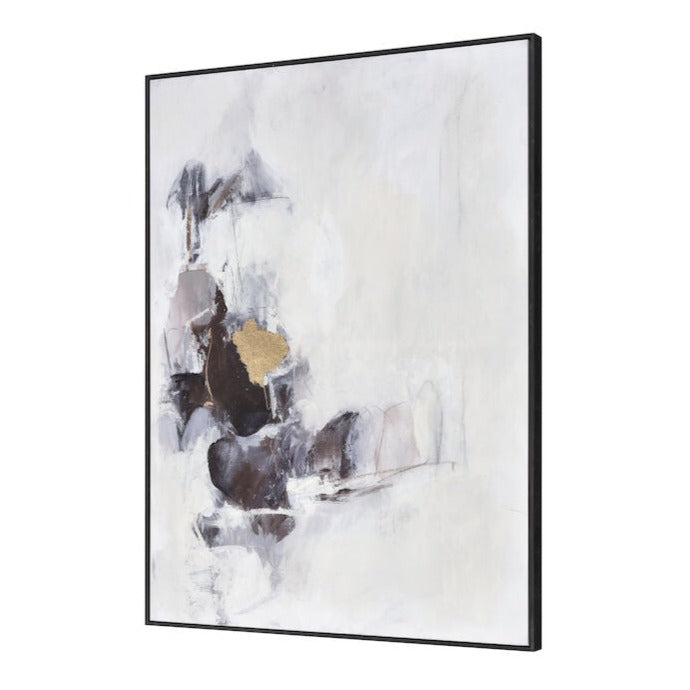 Abstract Grayscale Wall Art