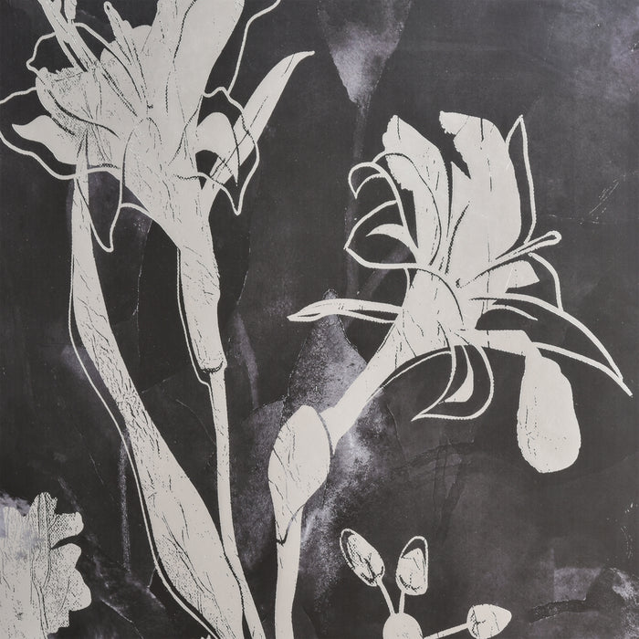 Silhouettes Pressed Flower I Wall Art