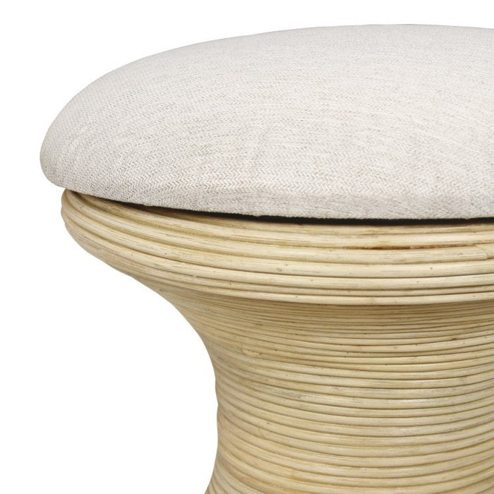 Sculptural Hourglass Stool