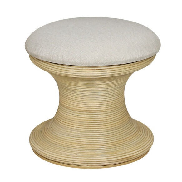 Sculptural Hourglass Stool