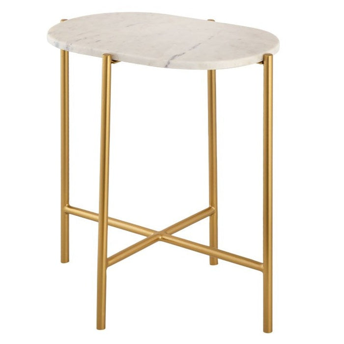 Modern Chic Oval Accent Table