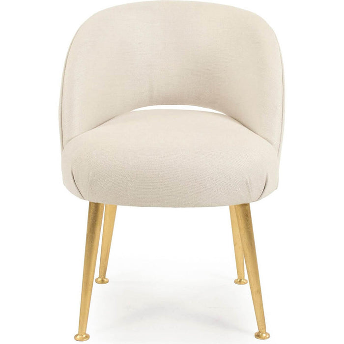 Selene Gold Tip Chair