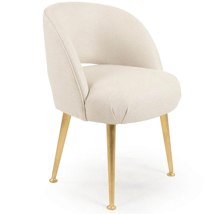 Selene Gold Tip Chair