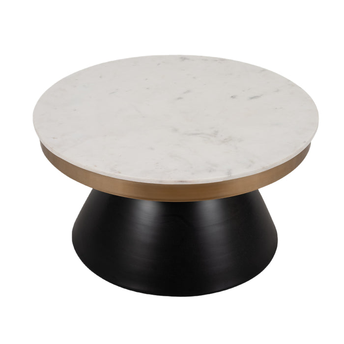 Banded Round Coffee Table