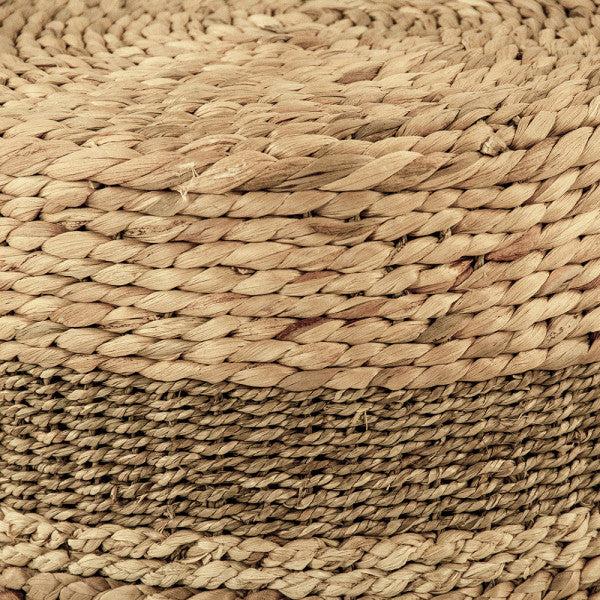 Two Tone Woven Round Stool